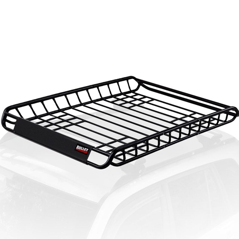 BULLET Universal Roof Rack Basket - Car Luggage Carrier Steel Cage Vehicle Cargo Storage