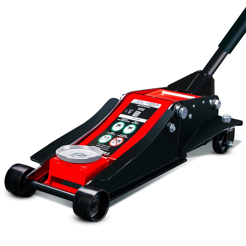 Buy TREX 3000KG Hydraulic Trolley Floor Jack, High Lift, Dual Pump