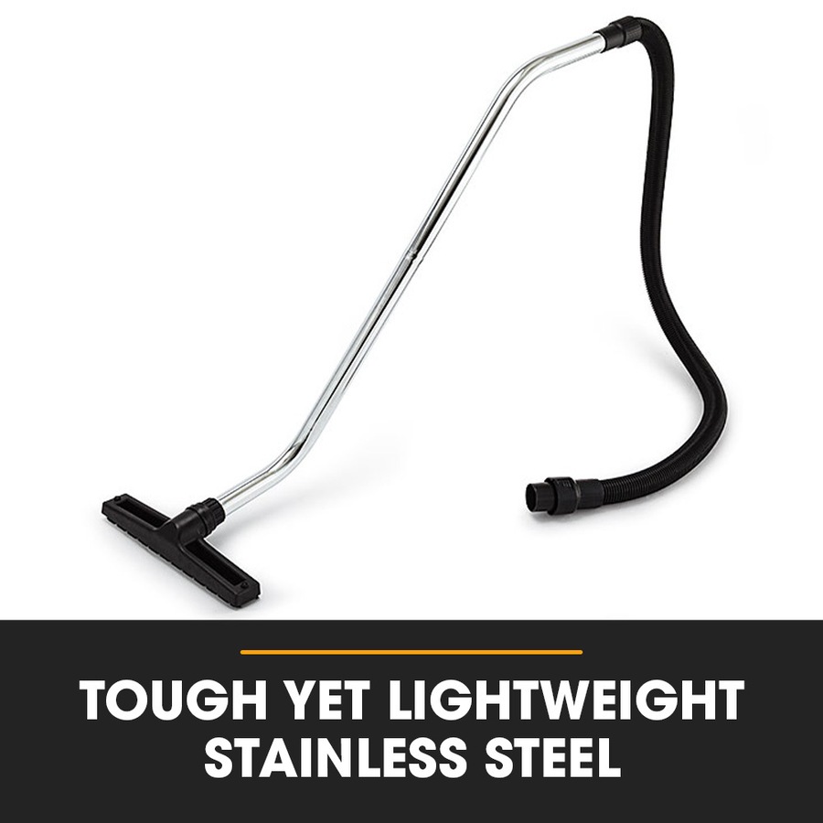 UNIMAC 100L 2400W Wet and Dry Vacuum Cleaner, Heavy-Duty Dual Copper Motors, Accessory Set, for Workshop Car Carpet