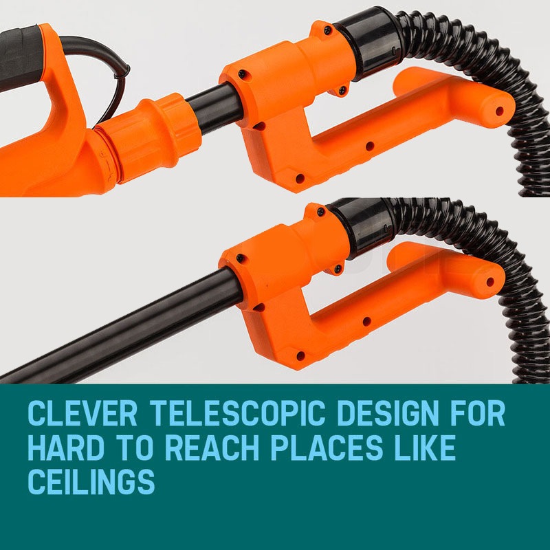 UNIMAC 1800W Drywall Sander Plaster Wall Gyprock Automatic Vacuum System Buy Sanders