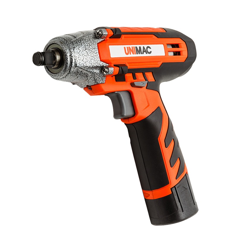 UNIMAC 1/2 Inch Cordless Impact Wrench - Lithium-Ion Battery Rattle Gun Sockets | Buy Impact 1 2 inch battery impact gun