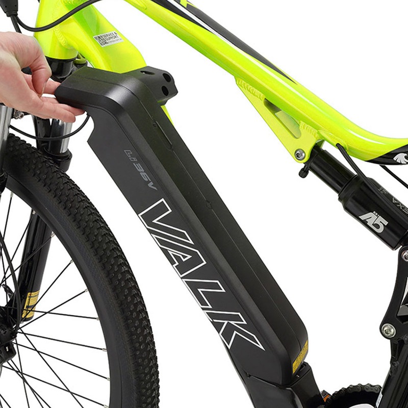 Buy Valk XT6 Electric Dual Suspension Mountain Electric Bike Black