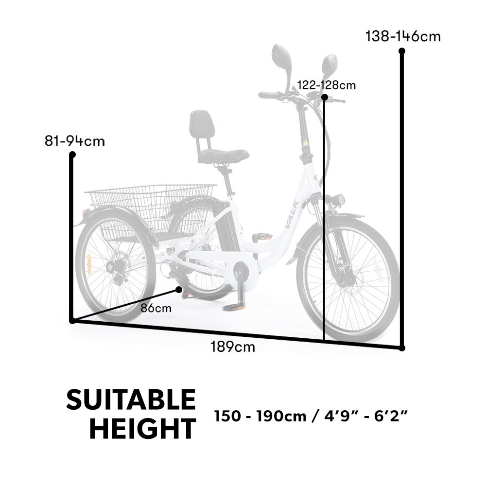 valk electric tricycle