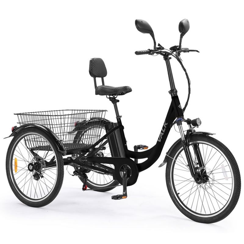 VALK Electric Tricycle Motorised Battery Three 3 Wheel Cargo Adults
