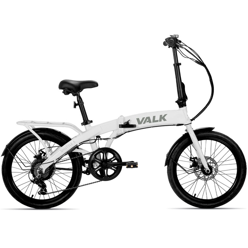 VALK Shuttle 5 Electric Folding Bike, Gen II, 20 Inch Tyres, Shimano 7
