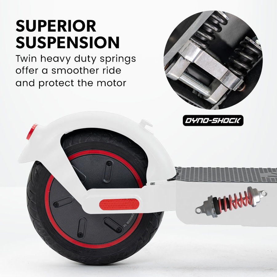 Valk Synergy 7 Electric Scooter 500W 15Ah, AU Compliant, Motorised eScooter for Adults, White