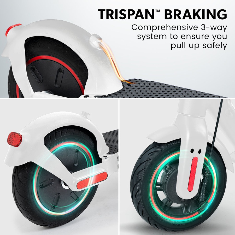 Valk Synergy 7 Electric Scooter 500W 15Ah, AU Compliant, Motorised eScooter for Adults, White