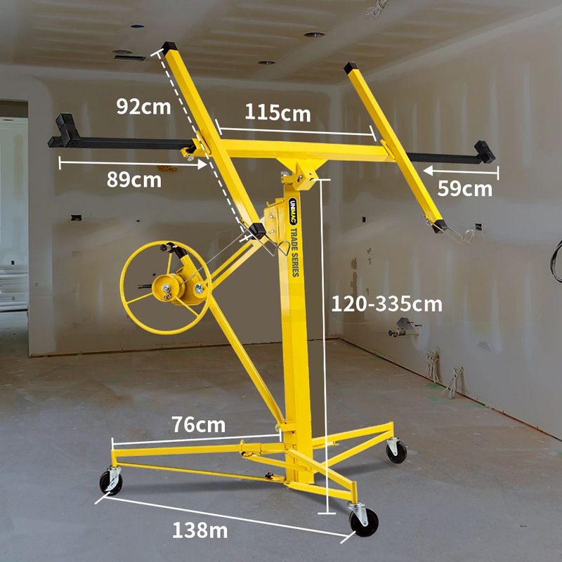 UNIMAC 11ft Sheet Panel Lifter Drywall Panel Gyprock Plasterboard Hoist Lift Buy Plasterboard