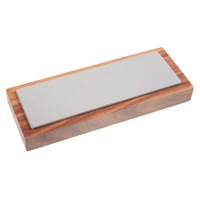 Eze Lap Bench Stone 2 x 6" Fine Stone Sharpener Walnut Pedestal 62F