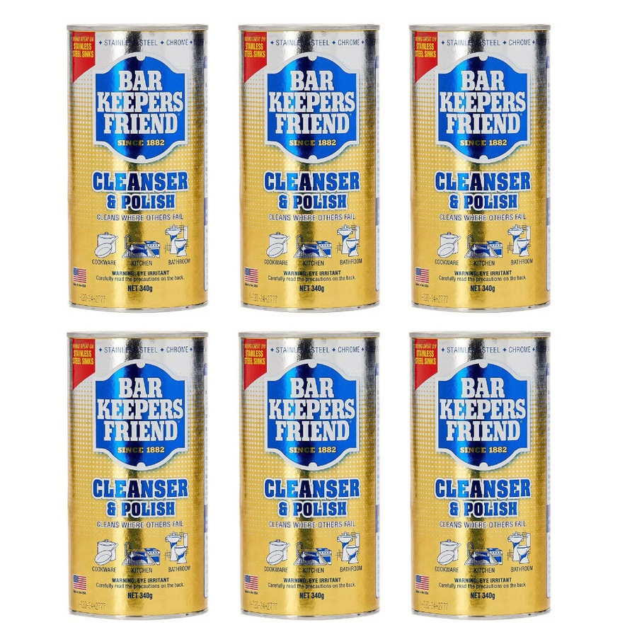 Bar Keepers Friend Cleanser & Polish 340g - Set of 6