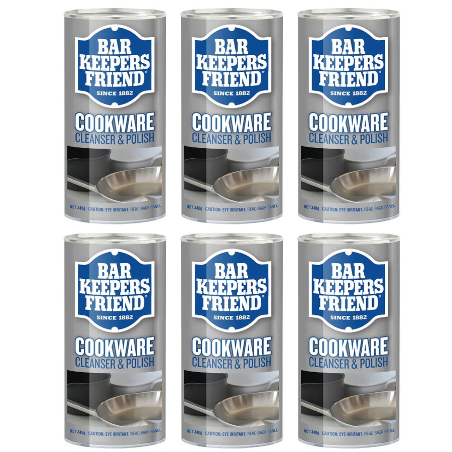 Bar Keepers Friend Cookware Cleanser & Polish 340g - Set of 6