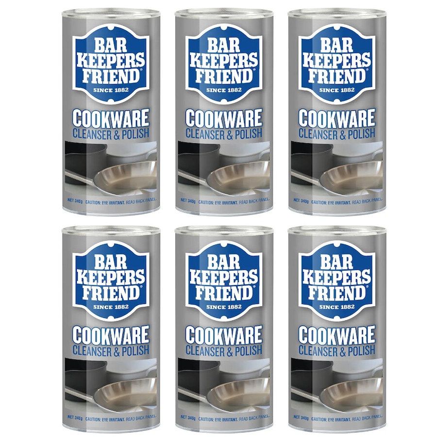 Bar Keepers Friend Cookware Cleanser & Polish 340g - Set of 6