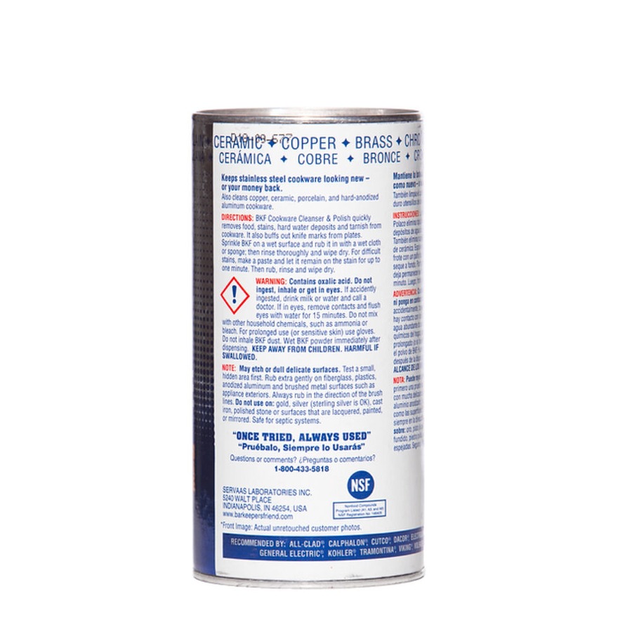 Bar Keepers Friend Cookware Cleanser & Polish 340g - Set of 6