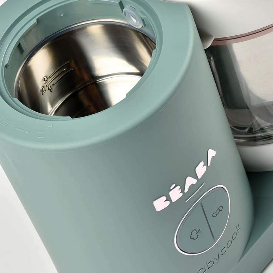 Beaba Babycook Neo Baby Food Processor Steam Cook Blend - Eucalyptus