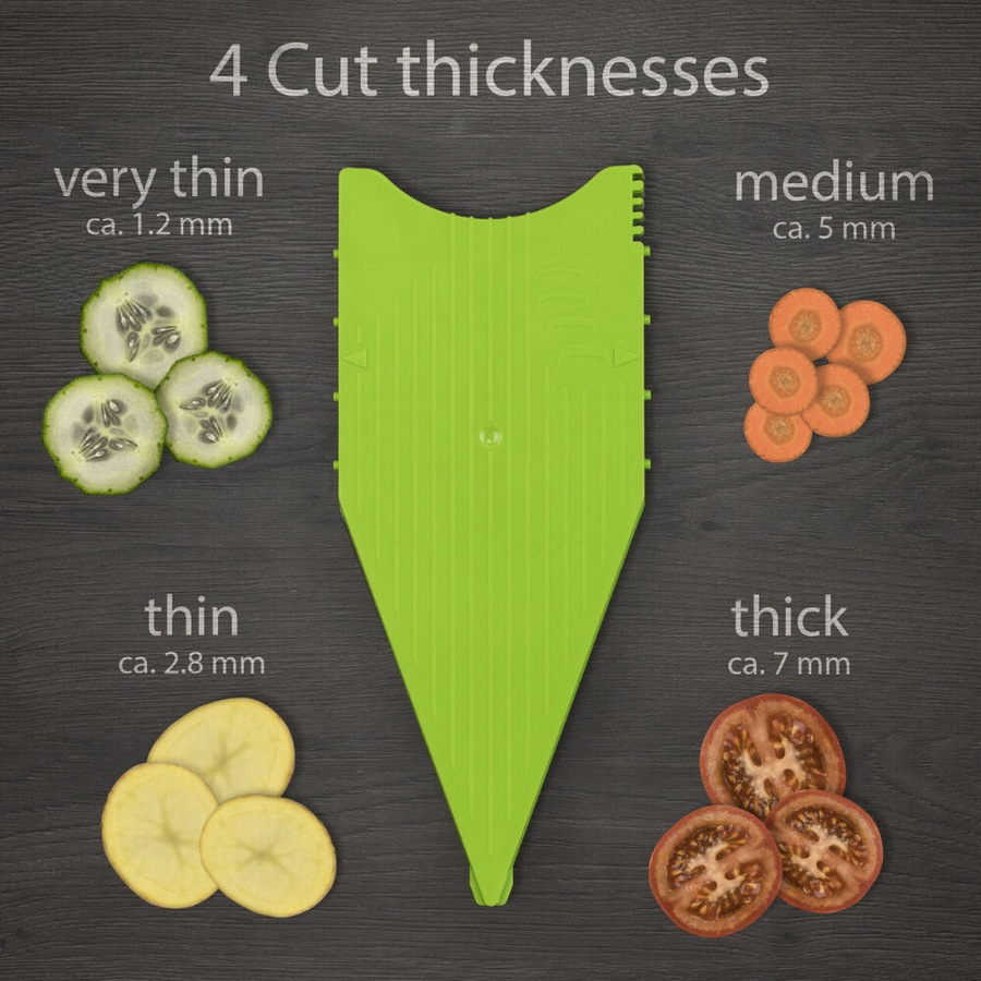 Borner V Slicer V5 Power Basic Set German - Green