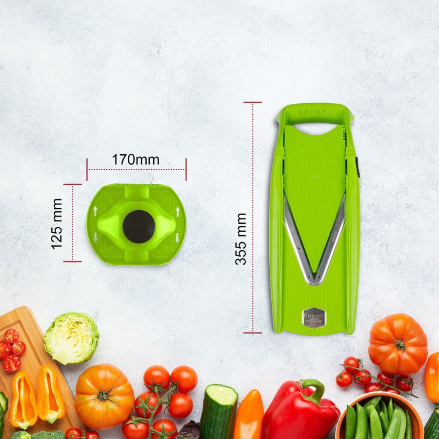 Borner V Slicer V5 Power Basic Set German - Green