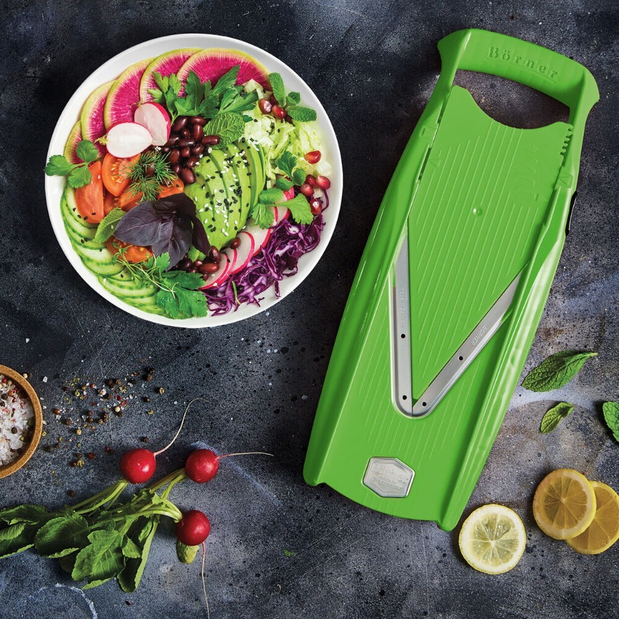 Borner V Slicer V5 Power Basic Set German - Green