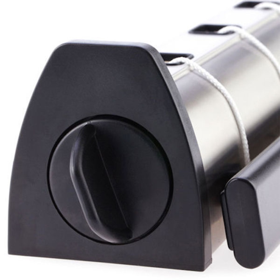 Brabantia Indoor Retractable 22m Clothes Line Pull Out Airer - Stainless