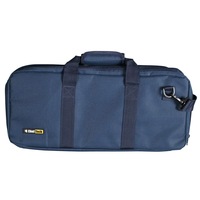ChefTech 18 Pocket Knife Roll Storage Knives Bag w/ Handles - Blue