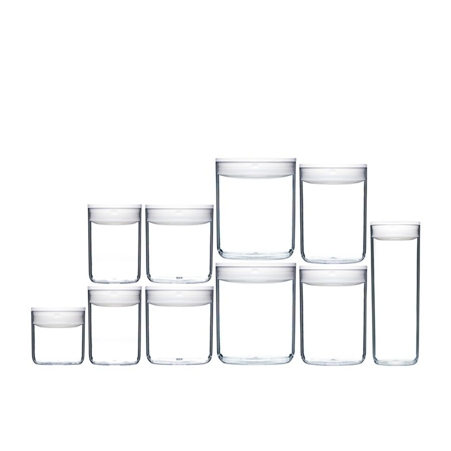 Buy CLICKCLACK 10pc AIR TIGHT PANTRY ROUND STARTER CONTAINER SET 10 ...
