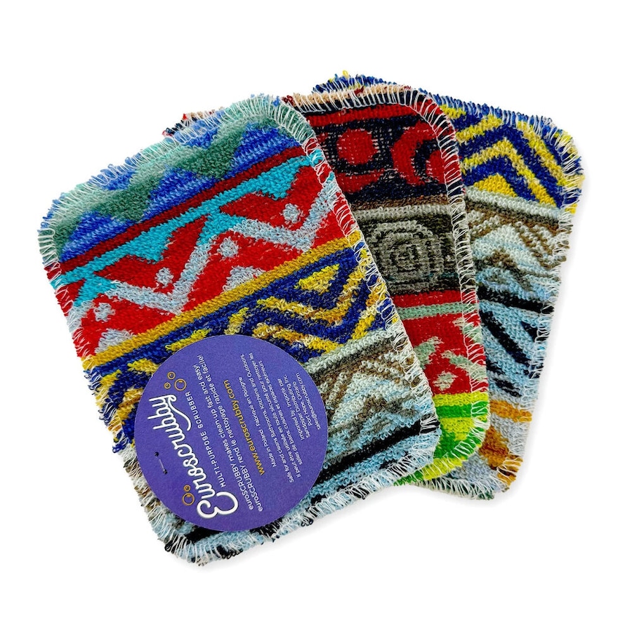 EuroScrubby Universal Multi Scrubbies Cleaning Cloth - Set of 3