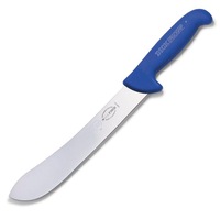 NEW F DICK ERGOGRIP 30CM BULLNOSE BUTCHERS KNIFE 8238530 - BLUE