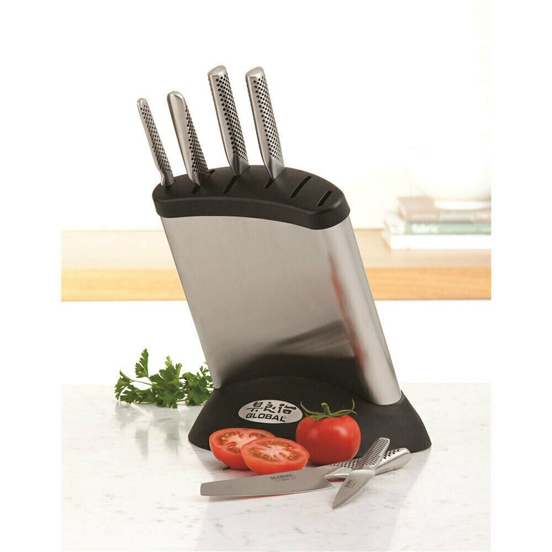New Global SYNERGY 7PC KNIFE BLOCK SET JAPANESE KNIVES 7 PIECE Buy