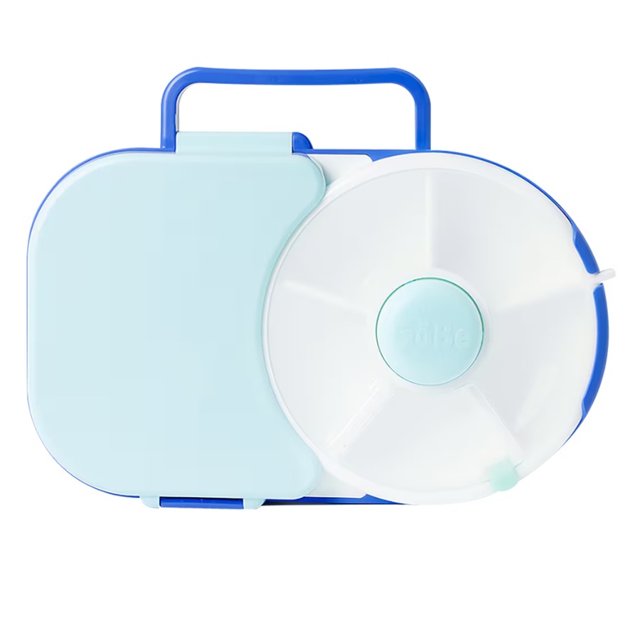 GoBe 2-in-1 Lunchbox With Original Snack Spinner - Blue