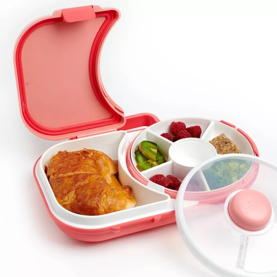 GoBe 2-in-1 Lunchbox With Original Snack Spinner