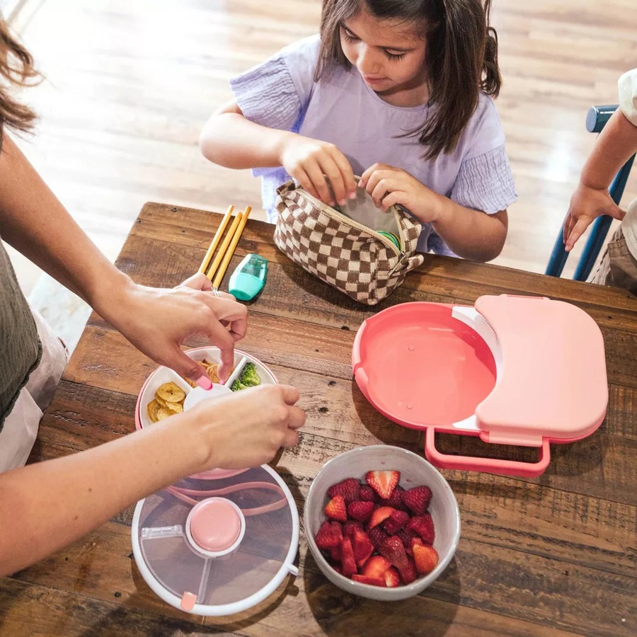 GoBe 2-in-1 Lunchbox With Original Snack Spinner