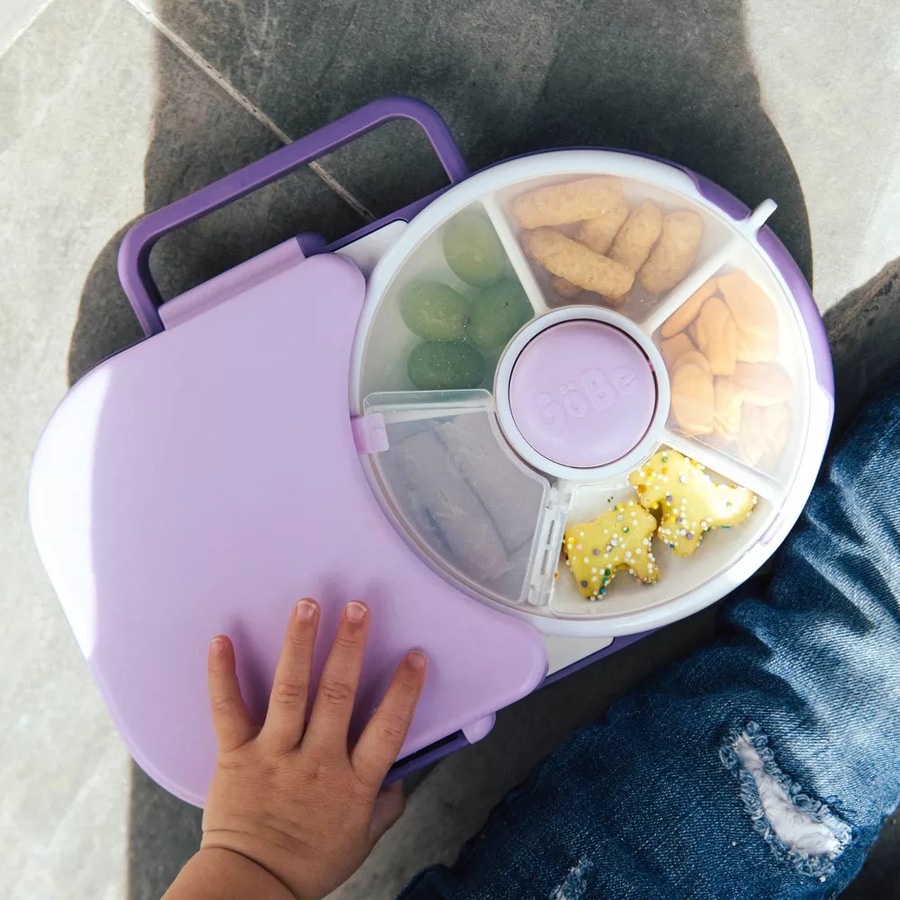 GoBe 2-in-1 Lunchbox With Original Snack Spinner