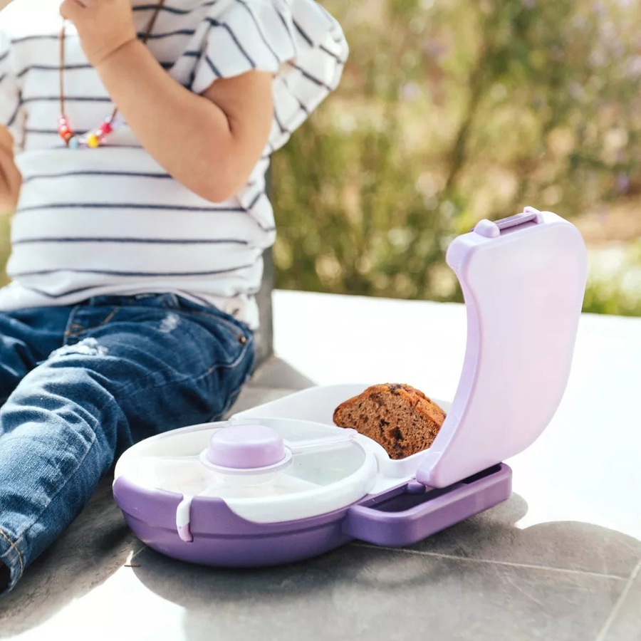 GoBe 2-in-1 Lunchbox With Original Snack Spinner