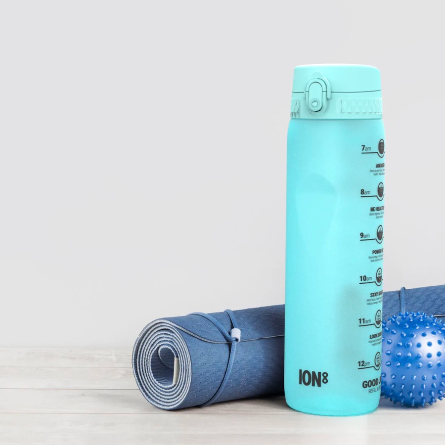 Ion8 Quench Motivator 1L Water Bottle - Sonic Blue