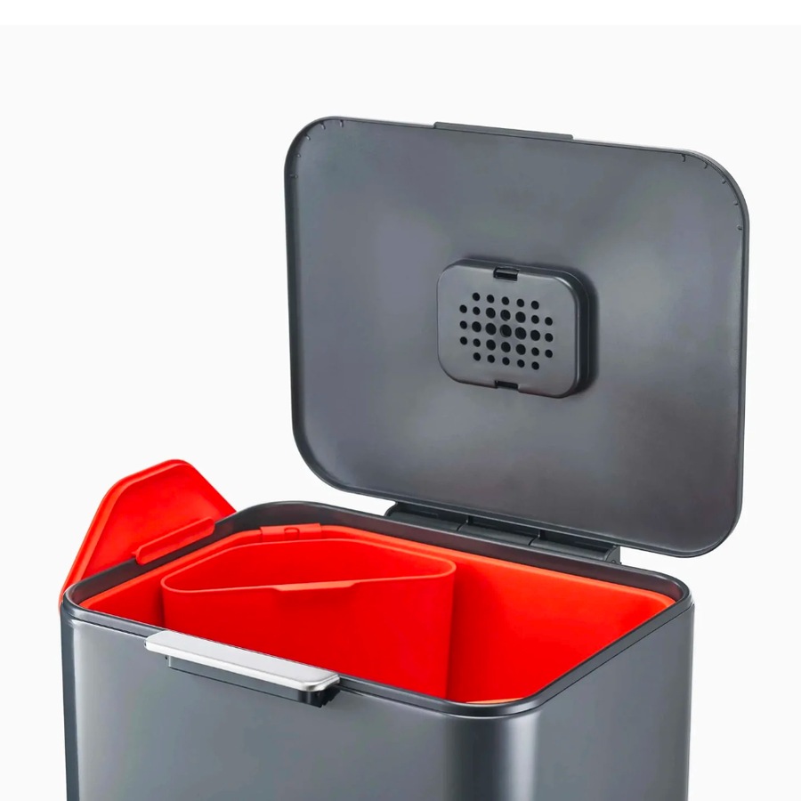 Joseph Joseph Totem Max Waste Separation 60L Bin Graphite 30062