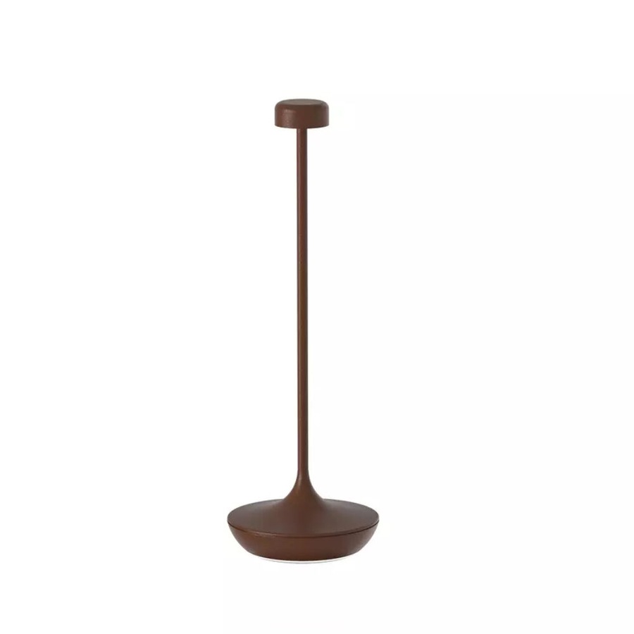 Lampa Deca Micro LED Dimmable Cordless Table Lamp Corten