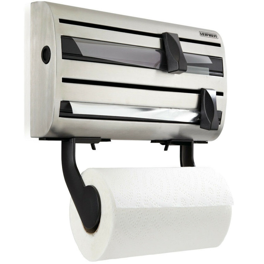Leifheit Parat Royal Wall Mounted Kitchen Roll Holder - Stainless Steel L25660