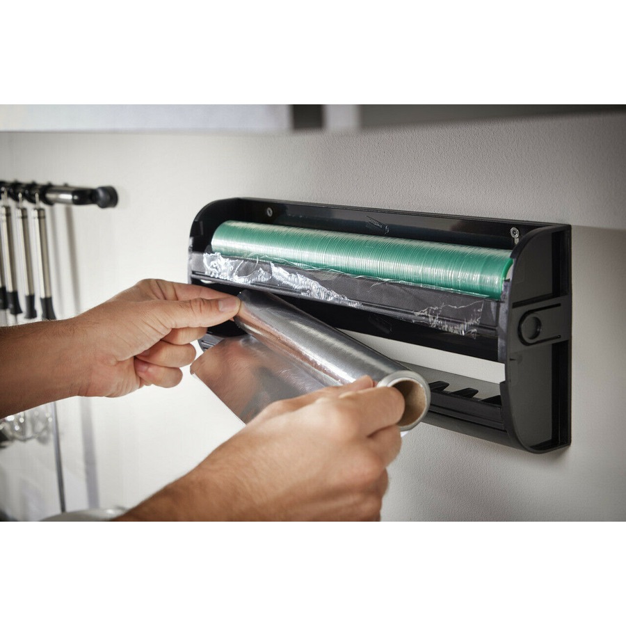 Leifheit Parat Royal Wall Mounted Kitchen Roll Holder - Stainless Steel L25660