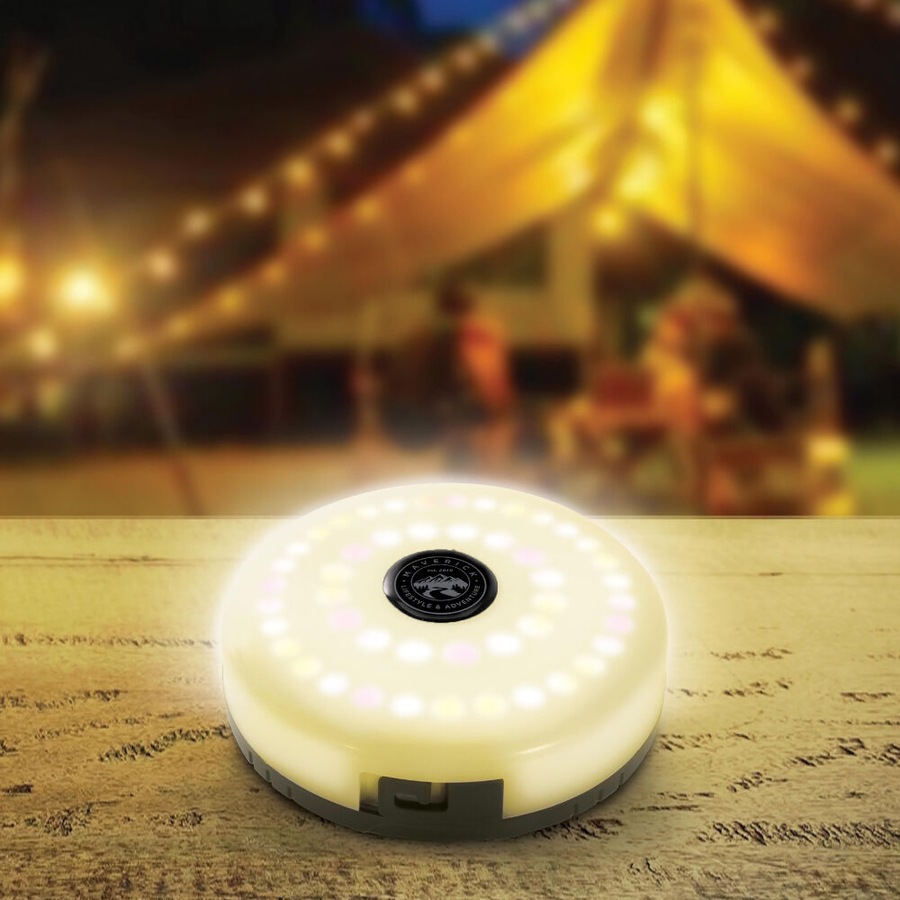 Maverick Retractable LED String Lights 10m USB-C Rechargeable - Set of 2