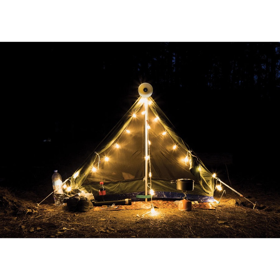 Maverick Retractable LED String Lights 10m USB-C Rechargeable - Set of 2