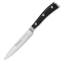 Wusthof Classic Ikon Utility Knife - 12cm Black