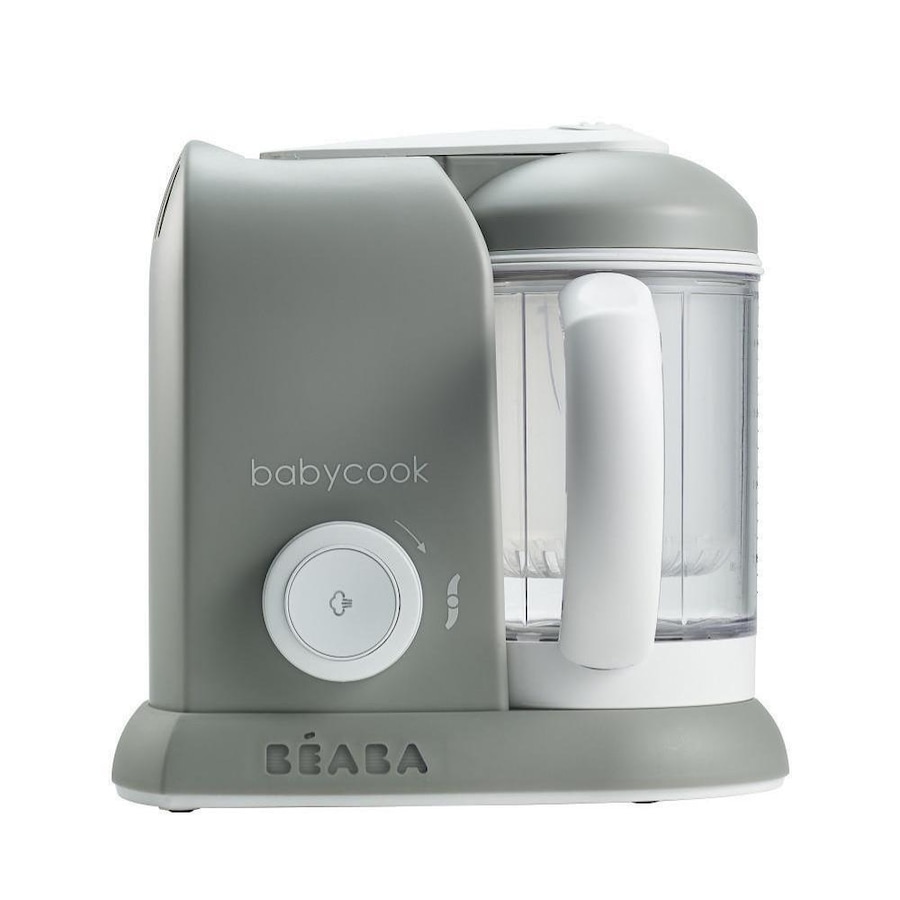 Beaba Babycook Solo Baby Food Processor Steam Cook Blend - Grey