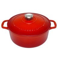 Chasseur Round French Oven 24cm / 4 Litre - Inferno Red