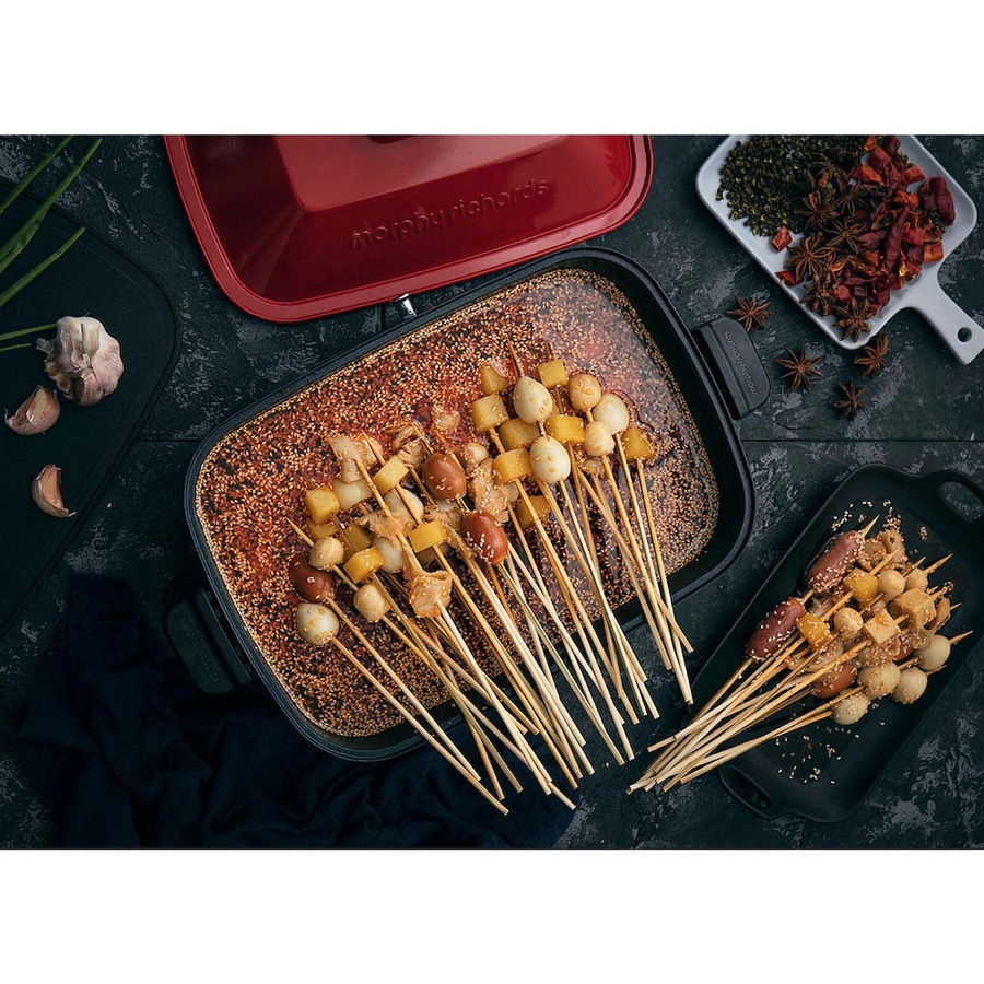 Morphy Richards 2.5L Multi Function Cooking Pot - Red