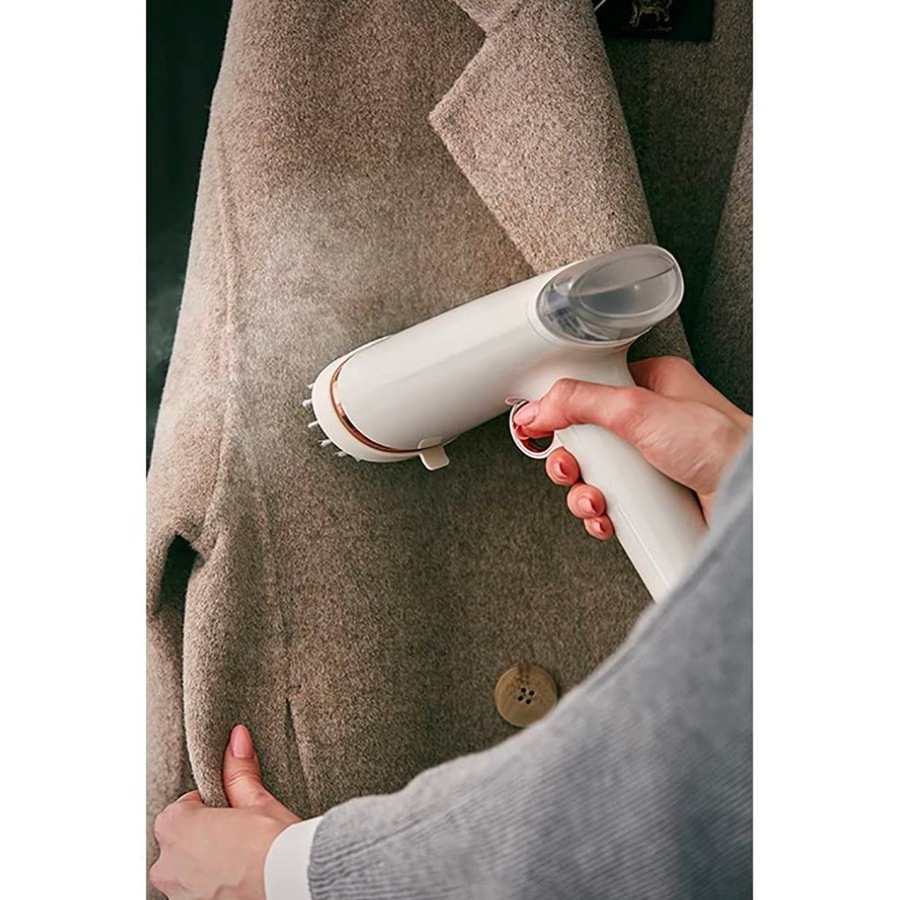 NEW MORPHY RICHARDS HANDHELD GARMENT STEAMER - STEAM IRON - WHITE