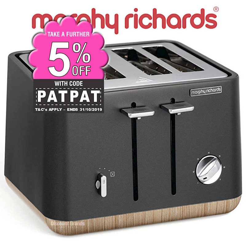 morphy richards titanium toaster