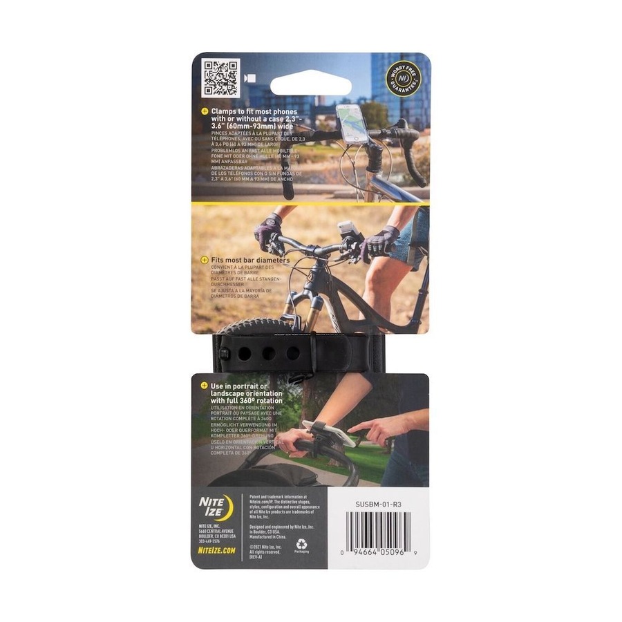 Nite Ize Squeeze Rotating Smartphone Bar Mount