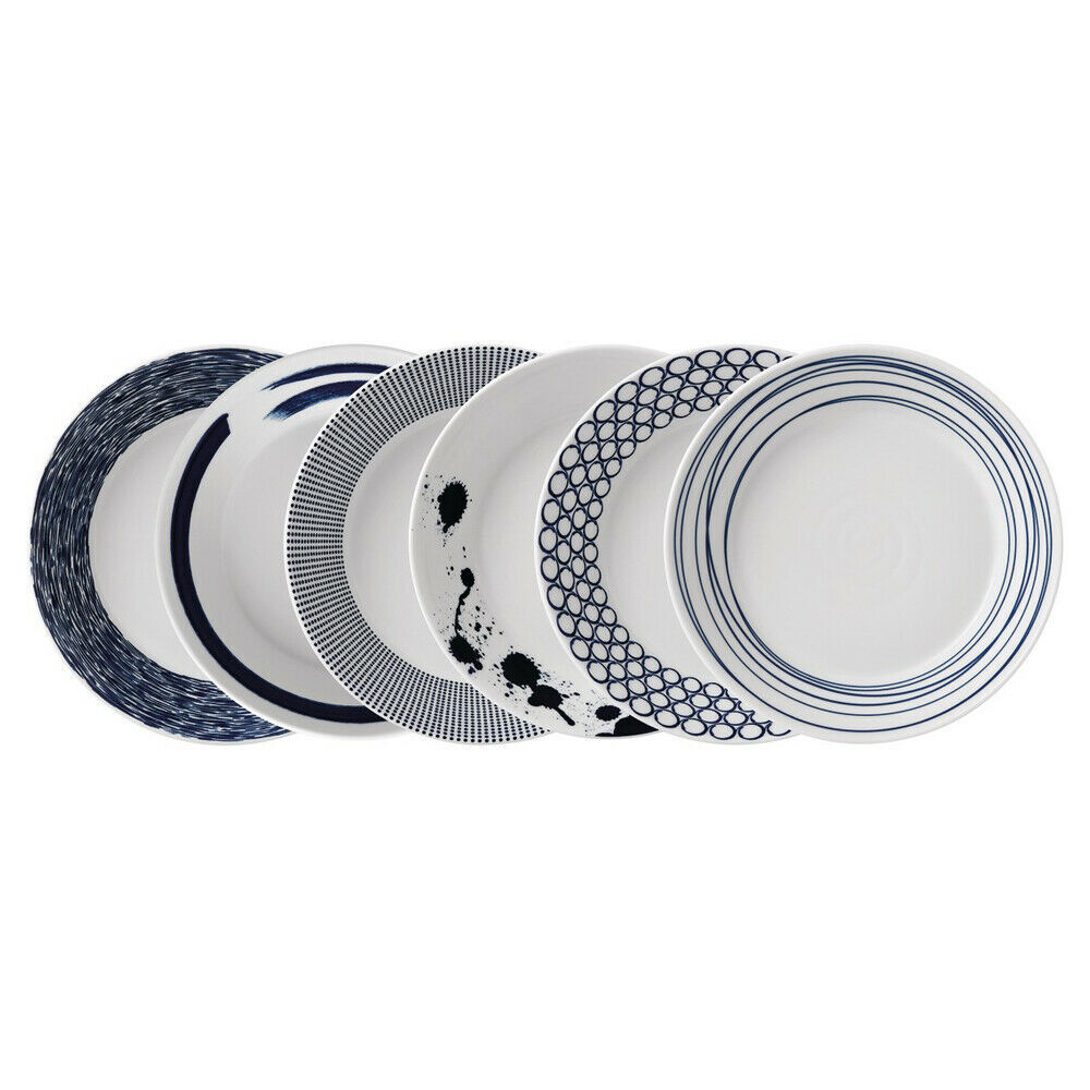 Royal Doulton 6pc Pacific 23cm Pasta Bowl Set of 6