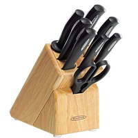 Scanpan Microsharp 9pc Kitchen Knife Block Set - 9 Piece