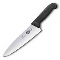 Victorinox Cooks Carving Extra Wide Blade 20cm Knife Fibrox Handle - 5.2063.20