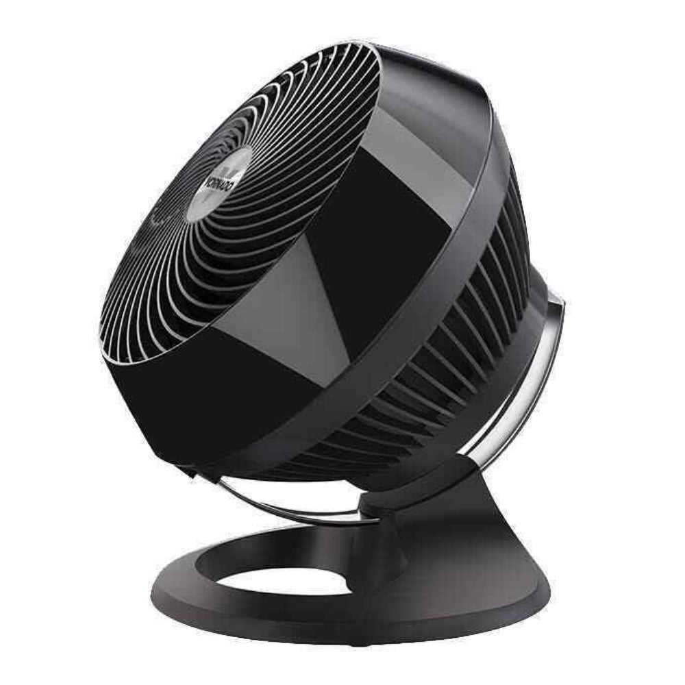 Vornado Vortex 660 Floor Fan & Room Air Circulator Black Gloss 